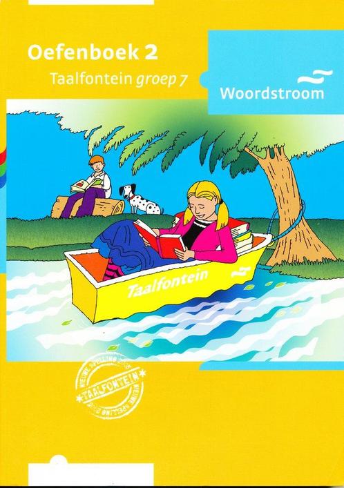 Taalfontein Woordstroom Oefenboek 2 (per stuk) groep 7, Livres, Livres scolaires, Envoi