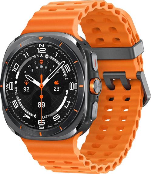 Samsung Galaxy Watch Ultra (47mm) Orange slimme horloges, Handtassen en Accessoires, Smartwatches, Verzenden