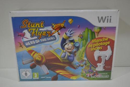 Stunt Flyer - Hero of the Skies + Flight Controller - SEALED, Games en Spelcomputers, Games | Nintendo Wii
