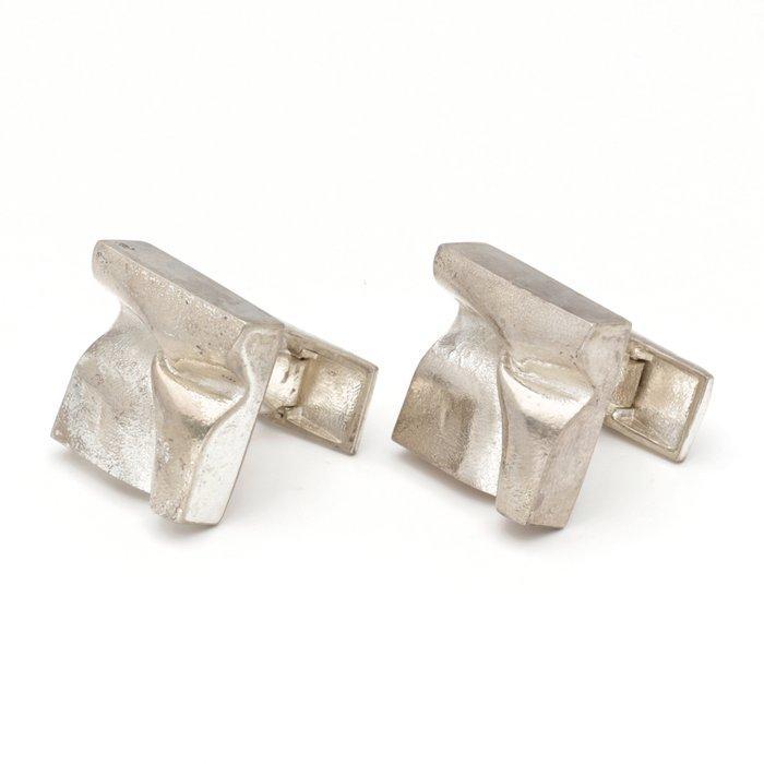 Zonder Minimumprijs - Lapponia - Manchetknopen Zilver, Handtassen en Accessoires, Antieke sieraden