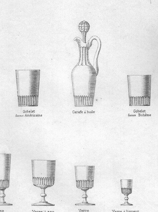 Baccarat, attr. - Carafe - Cristal, Antiek en Kunst, Antiek | Glaswerk en Kristal