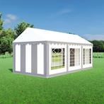 Partytent 3x6 PVC - Classic | Grijs / wit, Tuin en Terras, Verzenden, Partytent, Minder dan 4 meter, Nieuw