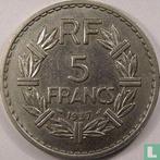 Frankrijk 5 francs 1937, Postzegels en Munten, Verzenden, Frankrijk, Losse munt