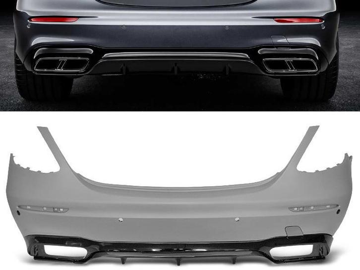 Achterbumper | Mercedes-Benz | E-klasse 16-20 4d sed. | W213, Auto-onderdelen, Carrosserie, Nieuw, Mercedes-Benz, Verzenden