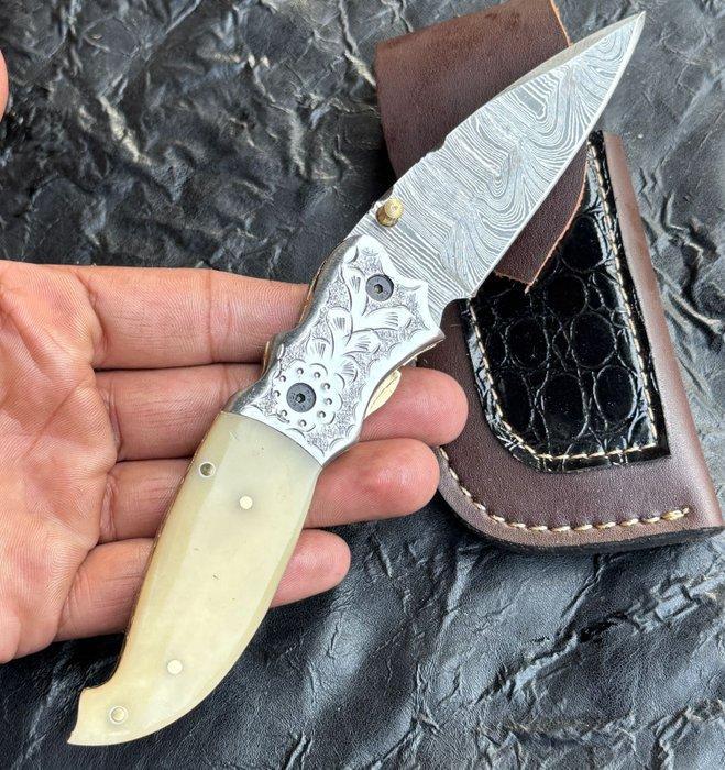 Keukenmes - Keukensmessen - vouwmes - Damascus-mes -, Antiek en Kunst, Antiek | Keukengerei