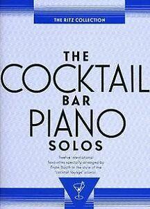 Cocktail Bar - Ritz Collection. Klavier  Book, Livres, Livres Autre, Envoi