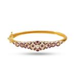 Zonder minimumprijs - Armband Zilver, Verguld Robijn -, Nieuw