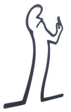 LuisonArt - La Linea - FuckYou, Antiek en Kunst, Kunst | Schilderijen | Modern