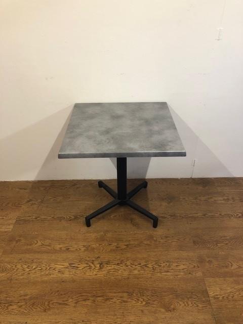 Gebruikte Terrastafel (70x70cm) - T1520- Vintage/Café, Huis en Inrichting, Tafels | Eettafels, Ophalen