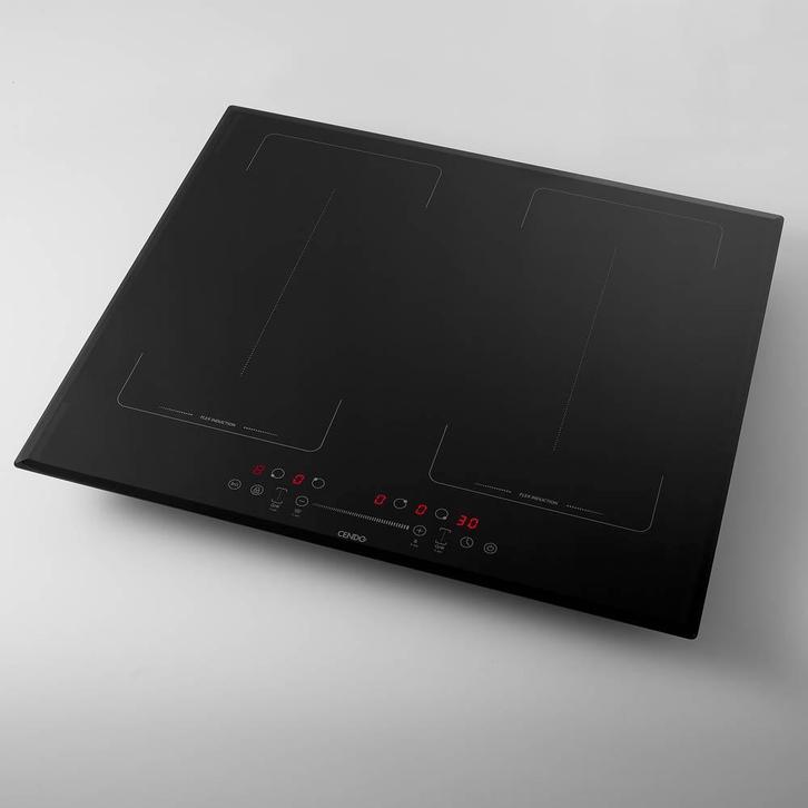 Flex Inductiekookvuur - 60 cm - 4 zones - CENDO KR91FITS, Elektronische apparatuur, Kookplaten, Vrijstaand, 4 kookzones, Energieklasse A of zuiniger