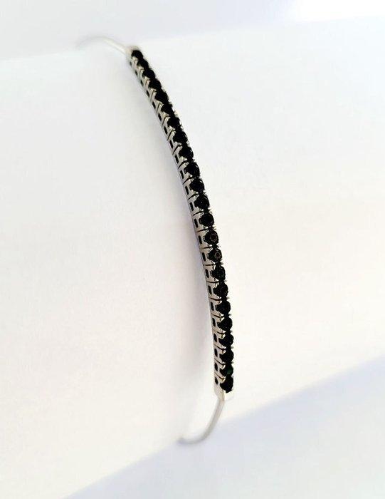 Armband - 18 karaat Witgoud - 0.73ct. tw. Diamant, Handtassen en Accessoires, Armbanden