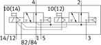 Festo 2x3/2 NO Monostable Vanne Électrovanne Air Bride 510 -, Doe-het-zelf en Bouw, Verzenden, Nieuw