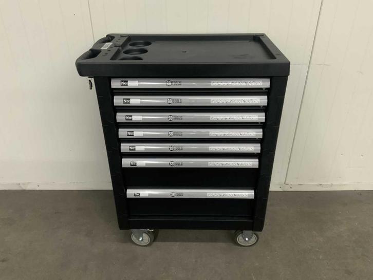 Online veiling: SG Werkzeuge, 7-Laden Gereedschapswagen, Doe-het-zelf en Bouw, Gereedschap | Overige machines, Zo goed als nieuw