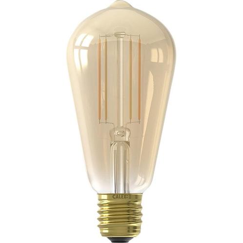Calex Smart LED Lamp Edison Gold E27 7W 806lm, Huis en Inrichting, Lampen | Losse lampen, Verzenden