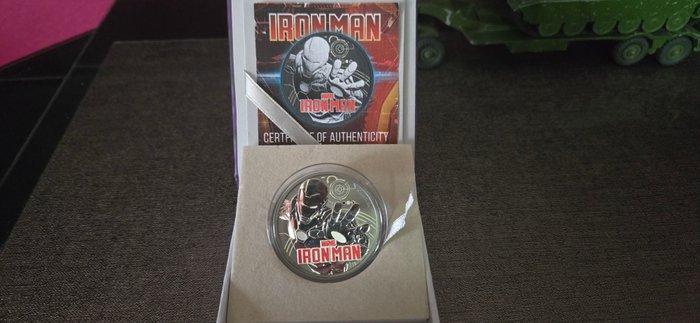 Tuvalu. 1 Dollar 2018 Tuvalu Iron Man (Zonder minimumprijs), Postzegels en Munten, Munten | Europa | Niet-Euromunten