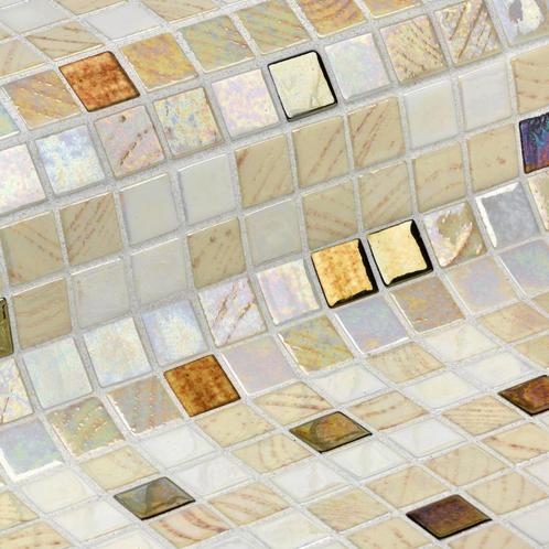 Mozaiek Ezarri Cocktail Daikiri 2,5x2,5 cm (Doosinhoud 2 m²), Doe-het-zelf en Bouw, Sanitair, Overige typen, Nieuw, Ophalen of Verzenden