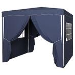 Tuinpaviljoen - Opvouwbaar – UV-bescherming - Blauw, Tuin en Terras, Ophalen of Verzenden, Nieuw