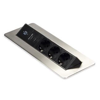 Stekkerdoos met USB | Brennenstuhl | 2 meter, Doe-het-zelf en Bouw, Elektriciteit en Kabels, Verzenden