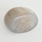 Indus Vallei agaat Ritueel kralenzegel talisman met stier, Antiek en Kunst