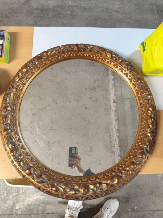Spiegel - Hout, Antiek en Kunst, Curiosa en Brocante