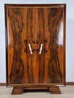 Credenza Art Déco CUBISTA - Crédence - Burle de noyer -