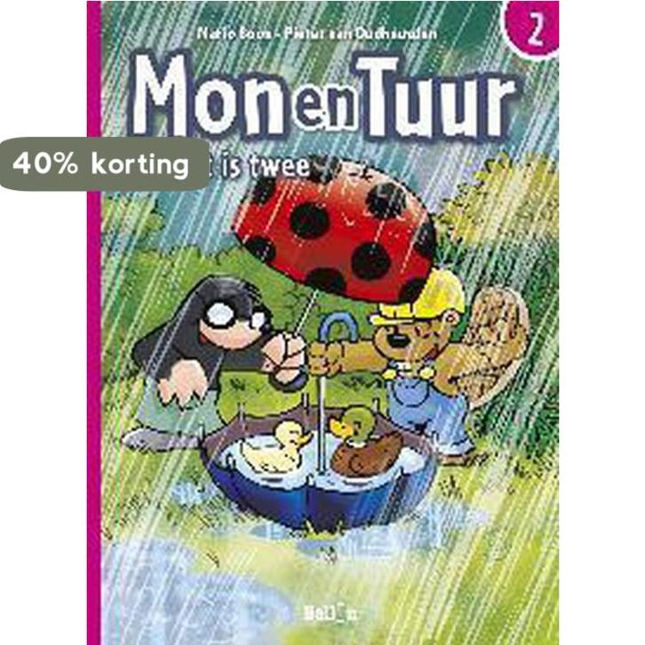 En dat is twee / Mon en Tuur / 2 9789063349950 Jean-Pol, Boeken, Stripverhalen, Gelezen, Verzenden