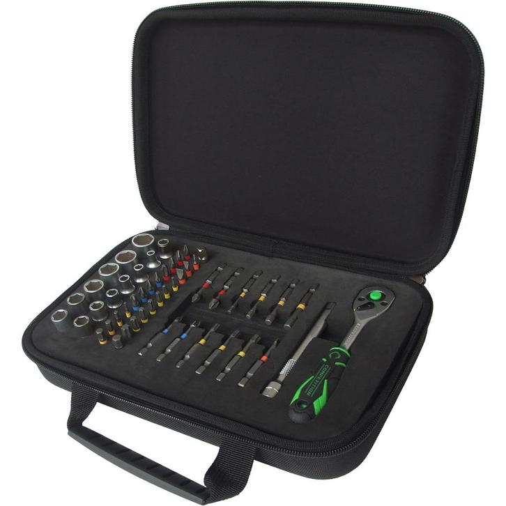 Competition 1/4 Mini Bit Dopsleutelset 51-delig, Auto diversen, Autogereedschap, Nieuw, Verzenden