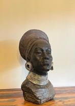 Buste, Buste - Negroïde dame - 55 cm - Hars