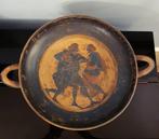 Reproductie van de grote zwartfigurige terracotta Kylix -, Antiek en Kunst