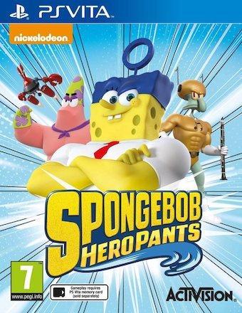 SpongeBob HeroPants (PS Vita Games) (PS Vita), Games en Spelcomputers, Games | Sony PlayStation Vita, Zo goed als nieuw, Ophalen of Verzenden