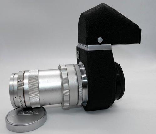 Leica visoflex III + (OTSRO) Elmar 135mm f/4 Cameralens, Verzamelen, Foto-apparatuur en Filmapparatuur