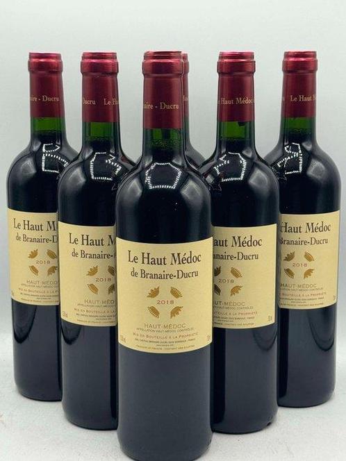 2018 Le Haut-Médoc de Branaire-Ducru - Haut-Médoc - 6, Collections, Vins