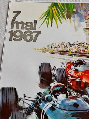 GP Poster - Monaco Grand Prix - 1967