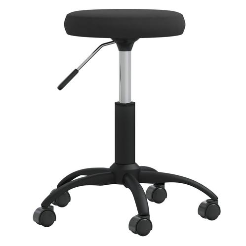 vidaXL Eetkamerstoel fluweel zwart, Huis en Inrichting, Stoelen, Nieuw, Verzenden