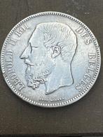 Belgique. Léopold II. 5 Francs 1867 met punt achter waarde