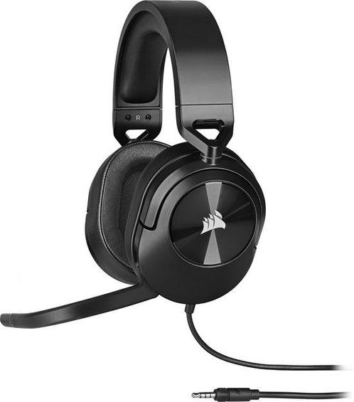 Corsair HS55 Stereo Gaming Headset - 3.5mm Jack - Carbon..., Audio, Tv en Foto, Hoofdtelefoons, Nieuw, Verzenden