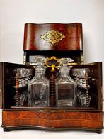 Cave à Liqueur Napoleon III - Drankkast - Loupe, Antiek en Kunst