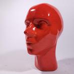 Jakub Niewdana (XX-XXI) - sculptuur, Ceramic Head - 30 cm -