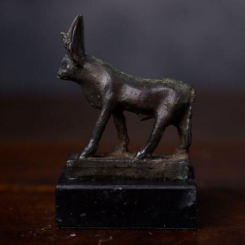 Egypte ancienne bronze Apis God avec licence dexportation, Collections, Minéraux & Fossiles