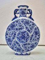 Vase - Chinoiserie luxueuse - Bleu / Blanc - Sans réserve -