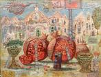 Vasylyna Kolomyko (XX-XXI) - Ladders to the Crimson Sun, Antiek en Kunst