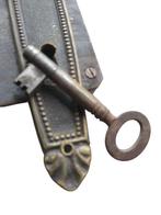 Art Deco Deurklink (6) - 1920-1930 - Ensemble handgrepen art