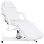 vidaXL Massagetafel 180x62x(87-112) cm wit, Sport en Fitness, Verzenden, Nieuw