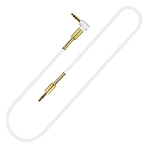 3.5mm AUX Kabel Verguld - Audio Jack - 1.8 Meter - Wit, Computers en Software, Pc- en Netwerkkabels, Nieuw, Verzenden