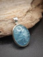 Uniek stuk juweel in 925 zilver met topkwaliteit aquamarijn