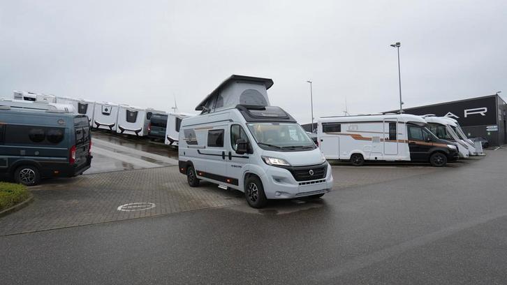 Benivan 160 Plus nieuw met korting, daginschrijving 69270, Caravans en Kamperen, Mobilhomes, Cassettetoilet, Handgeschakeld, Treinzit