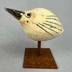 Ewa Budzowska - sculptuur, No reserve- The bird - decorated, Antiek en Kunst