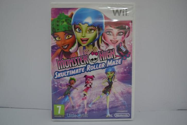 Monster High - Skultimate Roller Maze - SEALED (Wii FAH), Games en Spelcomputers, Games | Nintendo Wii