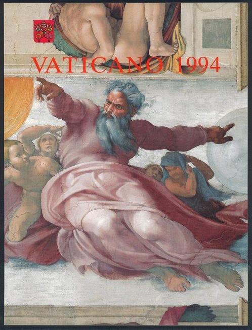 Vaticaanstad 1994/1996 - 3 genummerde jaarlijkse boeken van, Postzegels en Munten, Postzegels | Europa | Italië