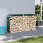 vidaXL Haardhoutopslag 180x45x100 cm gegalvaniseerd staal, Tuin en Terras, Verzenden